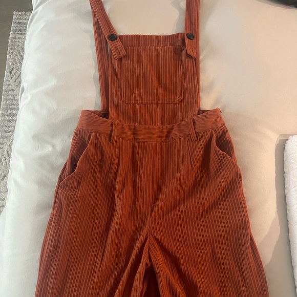 Cider Pants & Jumpsuits Corduroy Wide Leg Overalls Poshmark